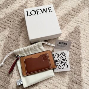 LOEWE Coin cardholder in soft grained calfskin